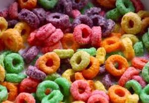 Froot Loops have contained only natural colours and flavours since 2011, according to Kellogg.